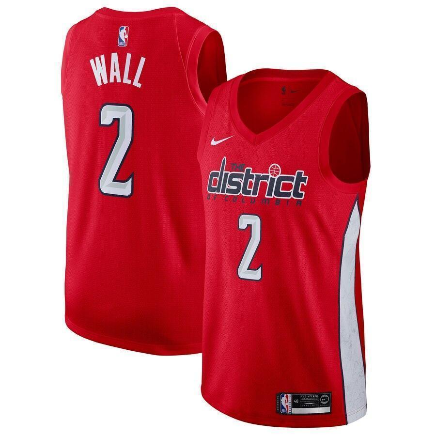 Youth Nike John Wall Red Washington Wizards / Swingman Jersey – Earned Edition  Red