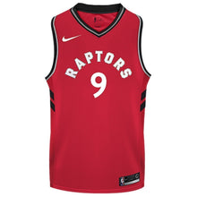 Load image into Gallery viewer, Raptors Adult Swingman Icon Jersey  Ibaka  Red