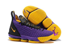 Load image into Gallery viewer, Nike Lebron XV 16 EP Purle Yellow Black Men Shoes Sale Size US7,8,8.5,9,10,11,12