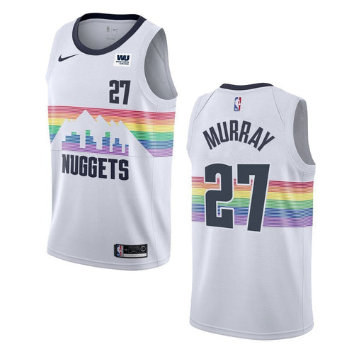 Murray Denver Nuggets Edition Swingman Jersey  White