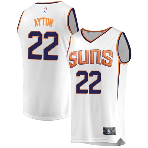 Nba Phoenix Suns Deandre Ayton Fanatics Replica Jersey  White