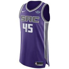 Load image into Gallery viewer, Men&#39;s Nike Jack Cooley Purple Sacramento Kings Authentic Sponsor Patch Jersey – Icon Edition