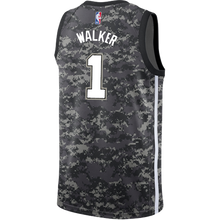 Load image into Gallery viewer, Walker San Antonio Spurs Men&#39;s Nike  City Edition Swingman Personalized Jersey  Navy