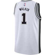 Load image into Gallery viewer, Walker San Antonio Spurs Men&#39;s Nike Custom Personalized Icon Swingman Jersey  White