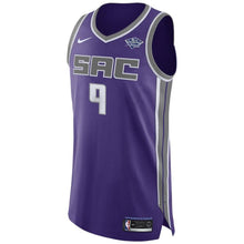 Load image into Gallery viewer, Men&#39;s Nike Iman Shumpert Purple Sacramento Kings Authentic Sponsor Patch Jersey – Icon Edition