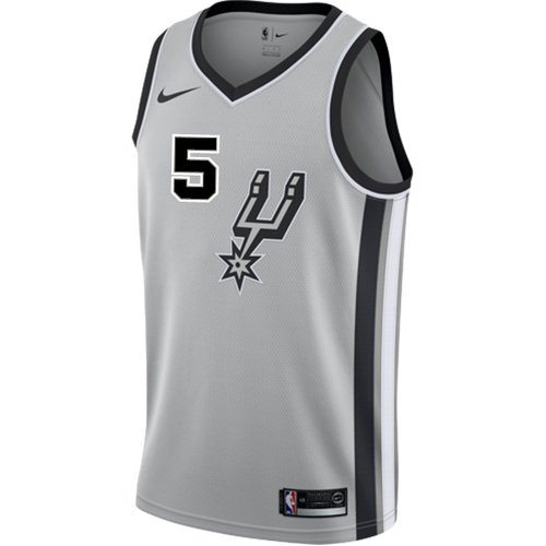 Murray San Antonio Spurs Men's Nike  Statement Edition Swingman Personalized Jersey   Grey