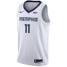 Load image into Gallery viewer, Men&#39;s Nike Mike Conley Memphis Grizzlies Swingman Sponsor Patch Jersey  Association Edition  White