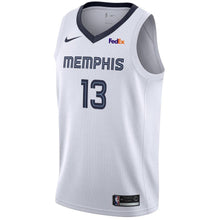 Load image into Gallery viewer, Men&#39;s Nike Jaren Jackson Jr. Memphis Grizzlies Swingman Sponsor Patch Jersey  Association Edition  White