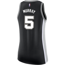 Load image into Gallery viewer, Murray San Antonio Spurs Women&#39;s Nike Custom Personalized Icon Swingman Jersey  Black