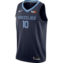 Load image into Gallery viewer, Men&#39;s Nike Ivan Rabb Memphis Grizzlies Swingman Sponsor Patch Jersey – Icon Edition  Navy