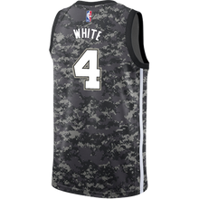 Load image into Gallery viewer, White San Antonio Spurs Men&#39;s Nike  City Edition Swingman Personalized Jersey  Navy