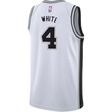 Load image into Gallery viewer, White San Antonio Spurs Men&#39;s Nike Custom Personalized Icon Swingman Jersey  White