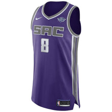 Load image into Gallery viewer, Men&#39;s Nike Bogdan Bogdanovic Purple Sacramento Kings Authentic Sponsor Patch Jersey – Icon Edition
