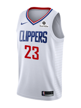 Load image into Gallery viewer, LA Clippers Lou Williams Association Swingman Jersey  White