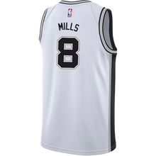Load image into Gallery viewer, Mills San Antonio Spurs Men&#39;s Nike Custom Personalized Icon Swingman Jersey  White