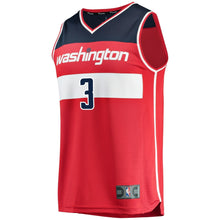 Load image into Gallery viewer, Youth Fanatics Branded Bradley Beal Red Washington Wizards Fast Break Player Jersey  Icon Edition Red