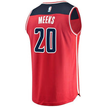 Load image into Gallery viewer, Youth Fanatics Branded Jodie Meeks Red Washington Wizards Fast Break Player Jersey  Icon Edition  Red