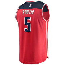 Load image into Gallery viewer, Men&#39;s Fanatics Branded Bobby Portis Red Washington Wizards Fast Break Replica Jersey – Icon Edition  Red