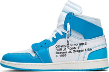 Load image into Gallery viewer, OFF-WHITE x Air Jordan 1 Retro High OG &#39;UNC&#39; Shoes Basketball Men Sale Size US 7, 8, 8.5, 9, 10, 11
