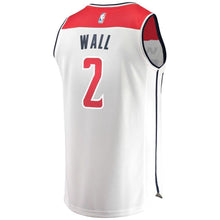 Load image into Gallery viewer, Youth Fanatics Branded John Wall White Washington Wizards Fast Break Replica Player Jersey  Association Edition  White