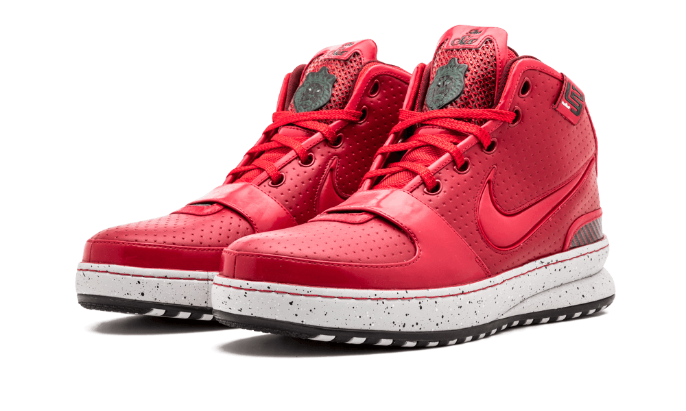 Nike Zoom Lebron 6 Vrsty Red/vrsty Rd-blck-pn Grn