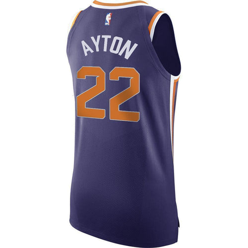 Nba Phoenx Suns Deandre Ayton Nike Authentic Jersey Icon Edition  Purple