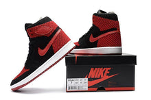 Load image into Gallery viewer, Nike Air Jordan 1 High Retro Flyknit Red Shoes Basketball Men