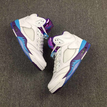 Load image into Gallery viewer, Nike Air Jordan 5 White Blue Purple Men Shoes Sale