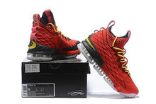 Load image into Gallery viewer, Nike Lebron XV 15 Red Yelow Black Bordeaux Men Shoes Sale Size US7,8,8.5,9,10,11,12