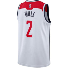 Load image into Gallery viewer, Men&#39;s Nike John Wall White Washington Wizards Swingman Sponsor Patch Jersey  Association Edition White