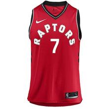 Load image into Gallery viewer, Raptors Ladies Swingman Icon Jersey  Lowry  Red