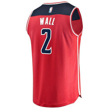 Load image into Gallery viewer, Youth Fanatics Branded John Wall Red Washington Wizards Fast Break Player Jersey  Icon Edition  Red