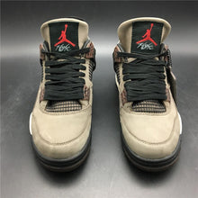 Load image into Gallery viewer, Nike Air Jordan 4 Retro Travis Scott Dark Mocha Sail Cool Grey Vred Men Shoes Sale