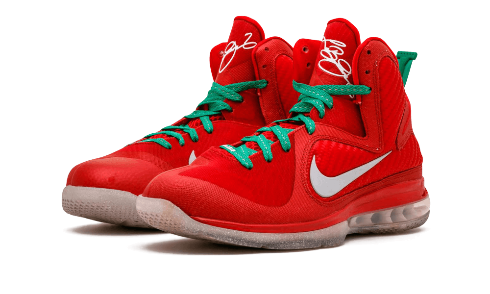 Nike Lebron 9 Sprt Rd/rflct Slvr-white-lcky