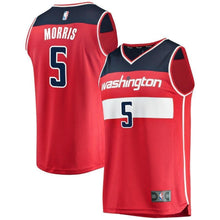 Load image into Gallery viewer, Youth Fanatics Branded Markieff Morris Red Washington Wizards Fast Break Player Jersey  Icon Edition  Red