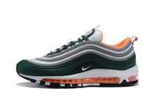 Load image into Gallery viewer, Nike Air Max 97 Green Grey Orange Shoes Sale Men Size US 7, 8, 8.5, 9, 10, 11