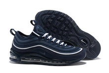 Load image into Gallery viewer, Nike Air Max 97 Dark Blue White Shoes Sale Men Size US 7, 8, 8.5, 9, 10, 11