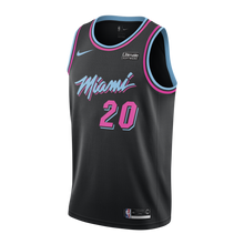 Load image into Gallery viewer, Justise Winslow Nike Miami Heat Vice Nights Swingman Jersey  Black