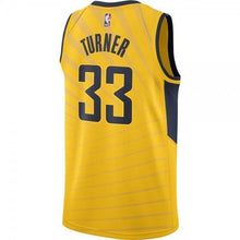 Load image into Gallery viewer, Turner Indiana Pacers Statement Swingman Jersey  Gold