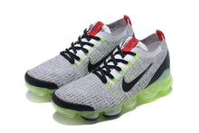 Load image into Gallery viewer, Nike Air Vapormax Flyknit 3 &quot;Neon&quot; Grey Black White Shoes Sneakers Men Sale Size US 7, 8, 8.5, 9, 10, 11