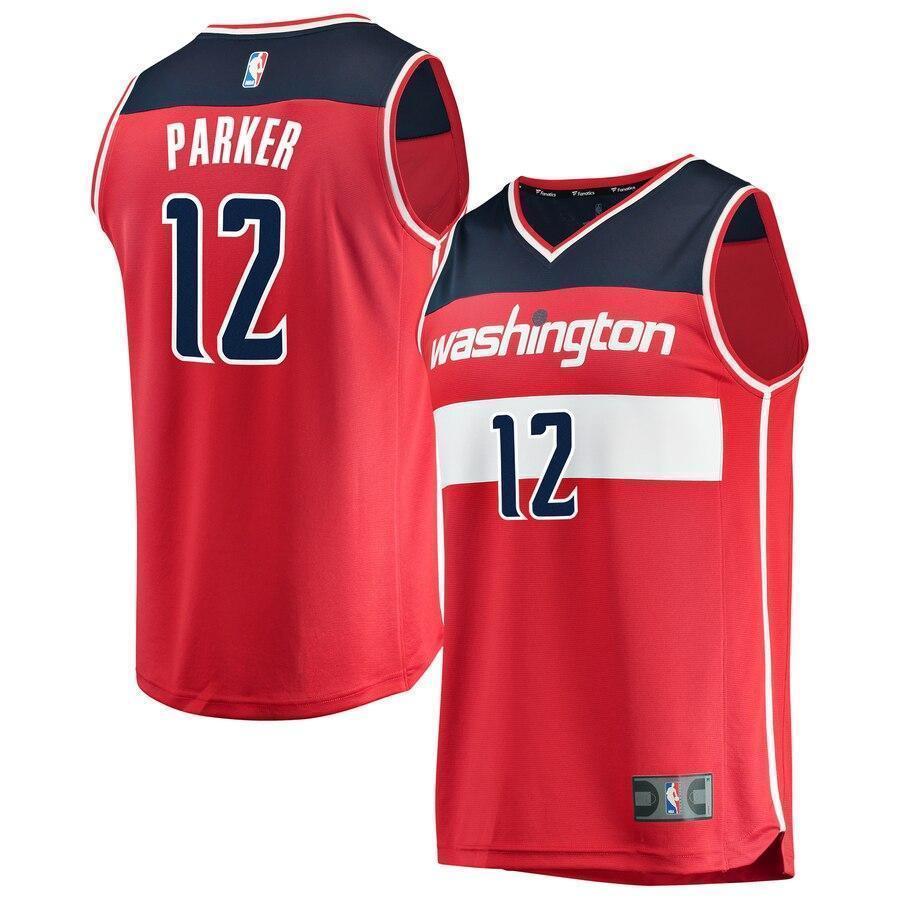 Youth Fanatics Branded Jabari Parker Red Washington Wizards Fast Break Replica Jersey  Icon Edition  Red