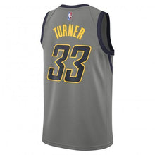 Load image into Gallery viewer, Myles Turner Indiana Pacers  City Edition Authentic Jersey  Grey
