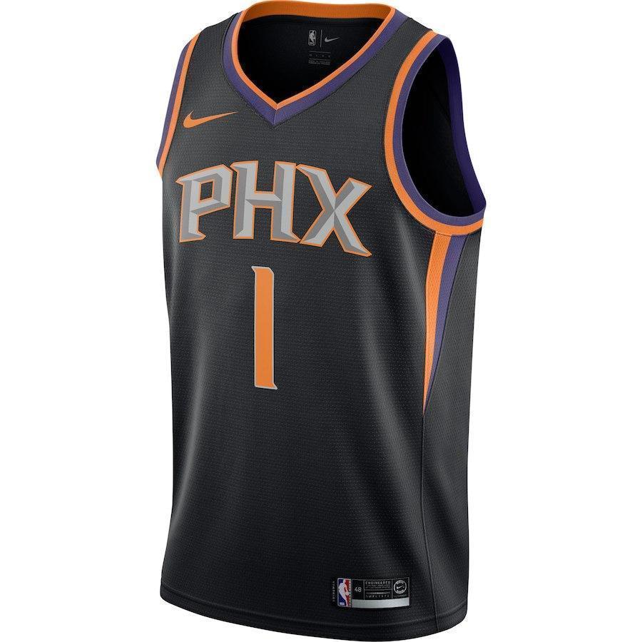 Nba Phoenix Suns Devin Booker Nike Authentic Jersey Statement Edition  Black