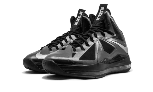 Nike Lebron 10 Black/metallic Silver-anthrct
