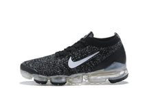 Load image into Gallery viewer, Nike Air Vapormax Flyknit 3 &quot;Oreo&quot; Grey Black Shoes Sneakers Men Sale Size US 7, 8, 8.5, 9, 10, 11
