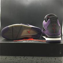 Load image into Gallery viewer, Nike Air Jordan 4 Retro Travis Scott Purple Dynasty Var Red Black Men Shoes Sale