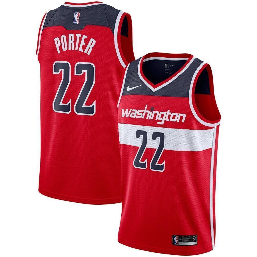 Men's Nike Otto Porter Red Washington Wizards Replica Swingman Jersey  Icon Edition  Red