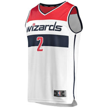 Load image into Gallery viewer, Men&#39;s Fanatics Branded John Wall White Washington Wizards Fast Break Replica Jersey  Association Edition  White