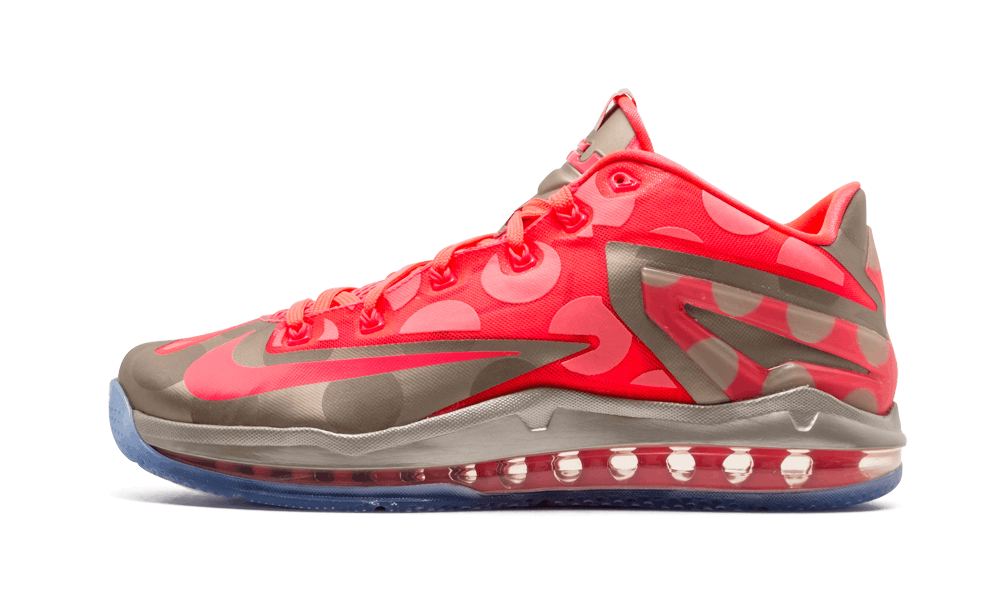 Nike Max Lebron Xi Low Collection Metallic Zinc/hyper Punch-ice