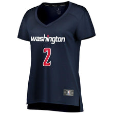 Load image into Gallery viewer, Women&#39;s Fanatics Branded John Wall Navy Washington Wizards Fast Break Replica Statement Edition Jersey  Navy